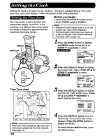 Предварительный просмотр 14 страницы Panasonic Palmcorder PV-D308 Operating Manual