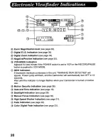 Предварительный просмотр 20 страницы Panasonic Palmcorder PV-D308 Operating Manual