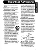 Preview for 3 page of Panasonic Palmcorder PV-D406 User Manual