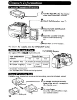 Preview for 10 page of Panasonic Palmcorder PV-D406 User Manual