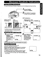 Preview for 15 page of Panasonic Palmcorder PV-D406 User Manual