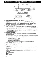 Preview for 16 page of Panasonic Palmcorder PV-D406 User Manual