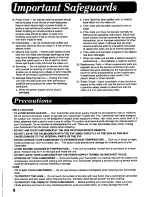 Preview for 4 page of Panasonic Palmcorder PV-D496 User Manual