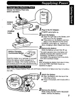 Preview for 7 page of Panasonic Palmcorder PV-D496 User Manual