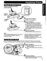 Предварительный просмотр 7 страницы Panasonic Palmcorder PV-D506 User Manual