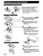 Preview for 26 page of Panasonic Palmcorder PV-D506 User Manual