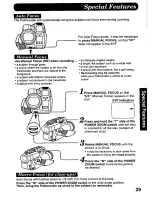 Предварительный просмотр 29 страницы Panasonic Palmcorder PV-D506 User Manual