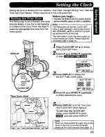 Preview for 11 page of Panasonic Palmcorder PV-D507 User Manual