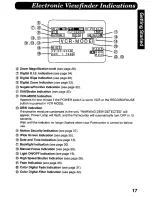 Preview for 17 page of Panasonic Palmcorder PV-D507 User Manual