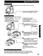 Preview for 29 page of Panasonic Palmcorder PV-D507 User Manual