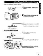 Предварительный просмотр 19 страницы Panasonic Palmcorder PV-D607 User Manual