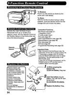 Предварительный просмотр 24 страницы Panasonic Palmcorder PV-D607 User Manual