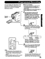 Предварительный просмотр 25 страницы Panasonic Palmcorder PV-D607 User Manual