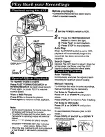 Предварительный просмотр 26 страницы Panasonic Palmcorder PV-D607 User Manual