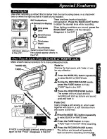 Предварительный просмотр 31 страницы Panasonic Palmcorder PV-D607 User Manual