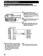 Предварительный просмотр 32 страницы Panasonic Palmcorder PV-D607 User Manual