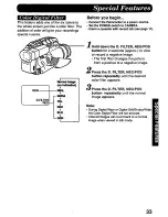 Предварительный просмотр 33 страницы Panasonic Palmcorder PV-D607 User Manual