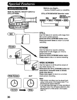 Предварительный просмотр 36 страницы Panasonic Palmcorder PV-D607 User Manual