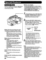 Предварительный просмотр 38 страницы Panasonic Palmcorder PV-D607 User Manual