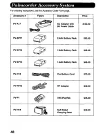 Предварительный просмотр 48 страницы Panasonic Palmcorder PV-D607 User Manual