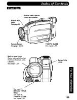 Предварительный просмотр 55 страницы Panasonic Palmcorder PV-D607 User Manual