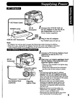 Предварительный просмотр 9 страницы Panasonic Palmcorder PV-D776 User Manual