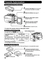 Предварительный просмотр 10 страницы Panasonic Palmcorder PV-D776 User Manual