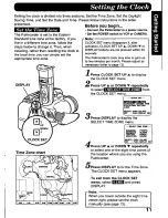 Предварительный просмотр 11 страницы Panasonic Palmcorder PV-D776 User Manual