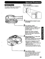 Предварительный просмотр 33 страницы Panasonic Palmcorder PV-D776 User Manual