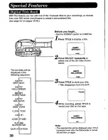 Предварительный просмотр 38 страницы Panasonic Palmcorder PV-D776 User Manual