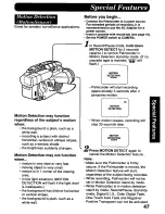 Предварительный просмотр 47 страницы Panasonic Palmcorder PV-D776 User Manual