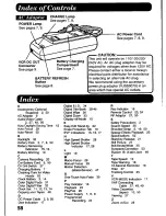 Предварительный просмотр 58 страницы Panasonic Palmcorder PV-D776 User Manual