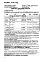 Preview for 70 page of Panasonic Palmcorder PV-DC152 User Manual