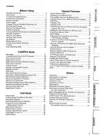 Preview for 5 page of Panasonic Palmcorder PV-DC352 User Manual