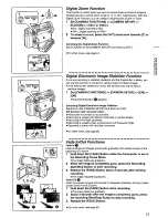 Preview for 23 page of Panasonic Palmcorder PV-DC352 User Manual