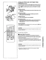 Preview for 47 page of Panasonic Palmcorder PV-DC352 User Manual