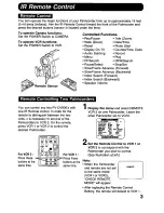 Preview for 3 page of Panasonic Palmcorder PV-DRC9 Operating Instructions Manual