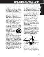 Предварительный просмотр 3 страницы Panasonic Palmcorder PV-DV103 Operating Instructions Manual