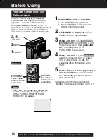 Предварительный просмотр 10 страницы Panasonic Palmcorder PV-DV103 Operating Instructions Manual