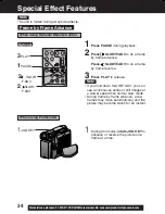 Предварительный просмотр 34 страницы Panasonic Palmcorder PV-DV103 Operating Instructions Manual