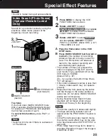 Предварительный просмотр 35 страницы Panasonic Palmcorder PV-DV103 Operating Instructions Manual