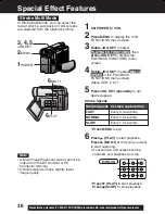 Предварительный просмотр 36 страницы Panasonic Palmcorder PV-DV103 Operating Instructions Manual