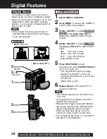 Предварительный просмотр 38 страницы Panasonic Palmcorder PV-DV103 Operating Instructions Manual