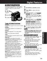 Предварительный просмотр 41 страницы Panasonic Palmcorder PV-DV103 Operating Instructions Manual