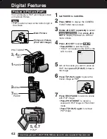 Предварительный просмотр 42 страницы Panasonic Palmcorder PV-DV103 Operating Instructions Manual