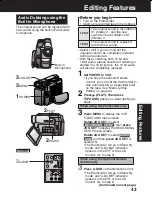 Предварительный просмотр 43 страницы Panasonic Palmcorder PV-DV103 Operating Instructions Manual