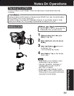 Предварительный просмотр 53 страницы Panasonic Palmcorder PV-DV103 Operating Instructions Manual