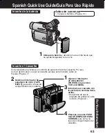 Предварительный просмотр 63 страницы Panasonic Palmcorder PV-DV103 Operating Instructions Manual