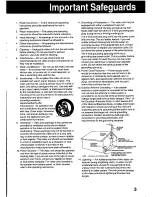 Предварительный просмотр 3 страницы Panasonic Palmcorder PV-DV121 User Manual