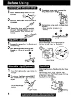 Предварительный просмотр 8 страницы Panasonic Palmcorder PV-DV121 User Manual